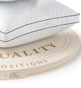 LANE LINEN Hollow Fiber Sleeping Pillows Set of 2 (17"x27") - Soft and ...