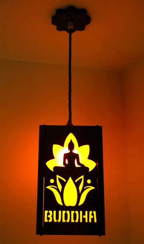 US DZIRE ™ 422 Gautam Buddha Hanging Antique Wooden Ceiling Lights ...