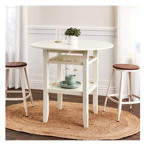 Extendable Round Solid Wood Dining Table | Foter