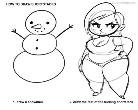 Image result for Short Stack Girl Drawing