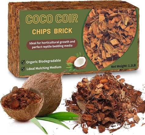 Doter Coco Chips Substrate 1.1 LB, Organic Coconut Husk India | Ubuy