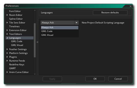 Language Preferences Setting 的图像结果