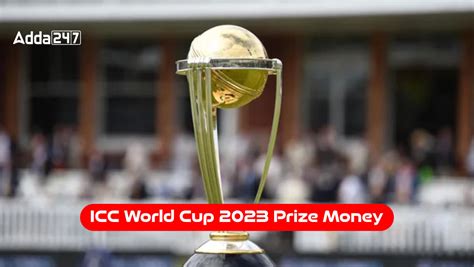 World Cup 2023 Prize Money in Rupees