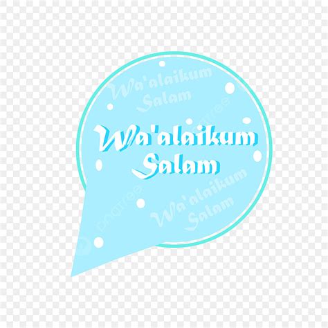 Formas Azules Elegantes Modernas Wa Alaikum Salam Vector Png PNG , Amor ...