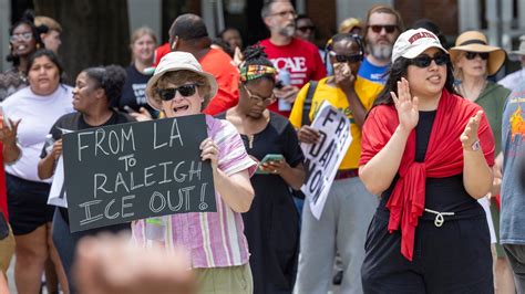 The News & Observer | Protesters in Raleigh gathered in Moore Square ...