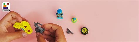 LEGO City Cyber Stunt Bike 60358 Building Toy Set (13 Pcs),Multicolor ...