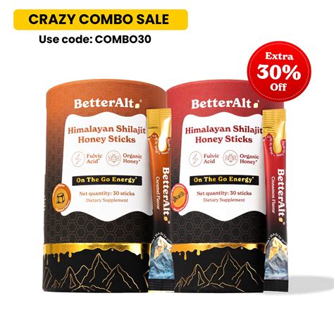 Buy Shilajit Honey Sticks Value Combo in India at Best Price - Zop by ...