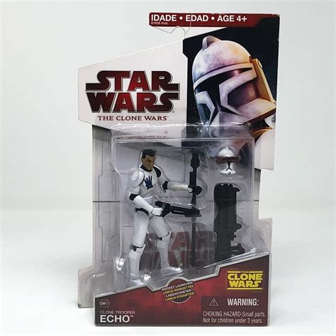 Clone Trooper Echo CW17 - Hasbro Clone Wars Star Wars Action Figure ...