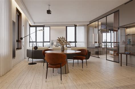 86平现代简约 公寓设计|空间|家装设计|Z53163066 - 临摹作品 - 站酷 (ZCOOL)