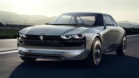 Retro-themed Peugeot e-Legend concept EV breaks cover - Overdrive
