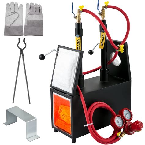 Vevor Propane Knife Forge Farrier Furnace With Dual Burners Portable ...