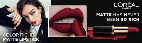 Buy L'Oréal Paris Matte Lipstick, For Soft and Smooth Lips, Long ...