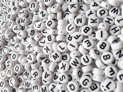 Beads With Letters