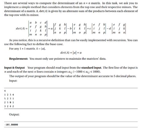 Determinant in C Programming 的图像结果