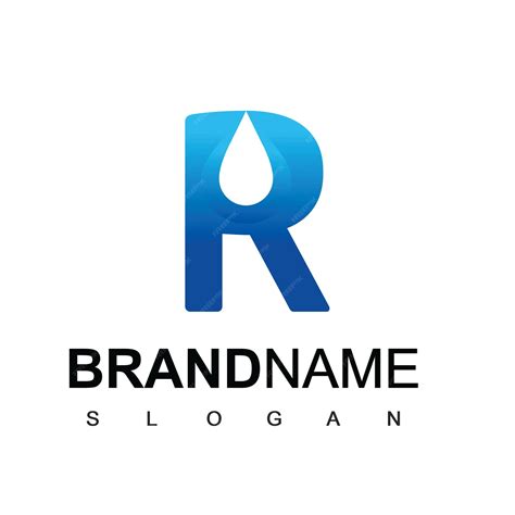 R Letter In Water