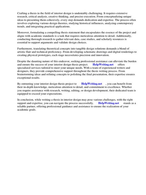 Dissertation Topics for Interior Design 的图像结果