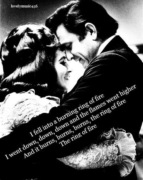 Ring of Fire......Johnny Cash & June Carter Cash | Johnny cash, Country ...
