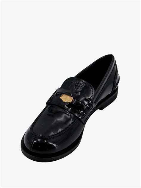 Miu Miu Loafer Black Womens Miu Miu