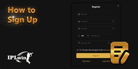 IPLWin Registration - Guide to sign up new account