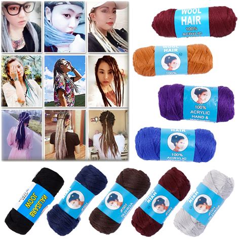 Lady Fashion Mall Brazilian Wool Hair 3 Rolls -100% Acrylic Hand ...