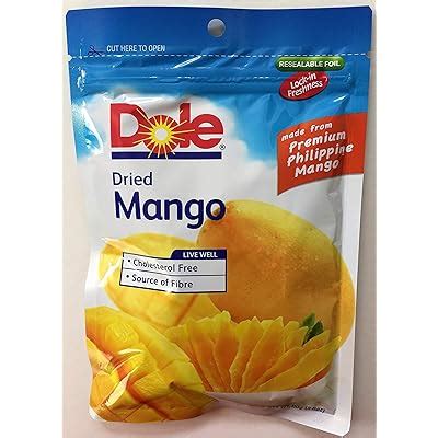 Dole Premium Dried Mango - 80g - 48 packs - 1 Box India | Ubuy