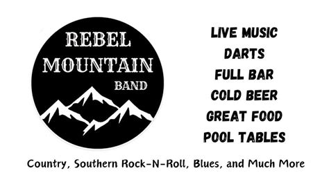 Rebel Mountain LIVE at Daniels Bar and Grill, Daniel's Bar & Grill ...