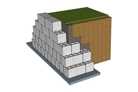 Block Retaining Wall Design 的图像结果