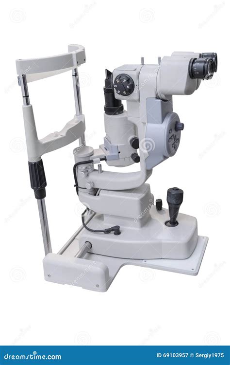Apparatus For Measurement Of Vision Isolated On White Background Stock Photography ...