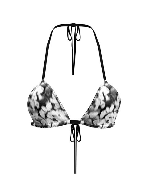 Black & White Floral Bikini Set - Perfect Swimwear for Summer – Lemonlords