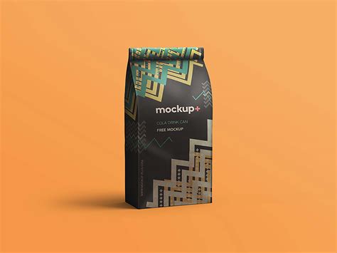 Free Coffee Bag Mockup (PSD)