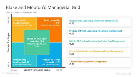 Managerial Grid Model 的图像结果