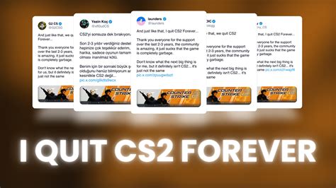 "I quit CS2 Forever..." - Origin of CS2's latest copypasta