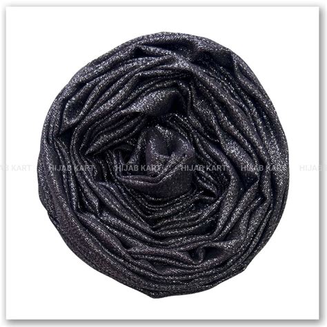 Dazzling Cotton Shimmer Hijab | Party Wear Cotton Hijab Online – Hijab Kart