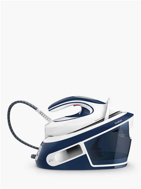 Tefal Express Airglide SV8022 Steam Generator Iron, White/Dress Blue