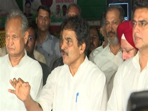 "Have decided to fight Rajasthan polls unitedly": KC Venugopal after ...