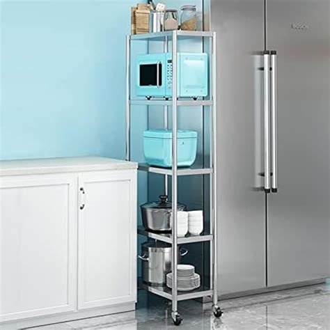 LXFA Narrow Shelf Unit for Between Fridge and Cabinet, India | Ubuy