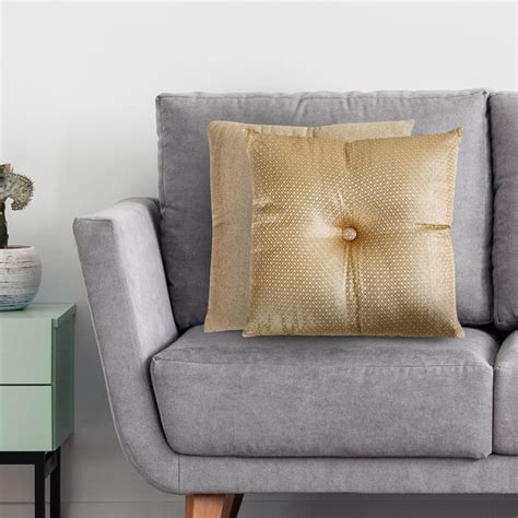 Buy Dazzle Set of 2 Filled Cushions - 40x40cm from Home Centre at just ...