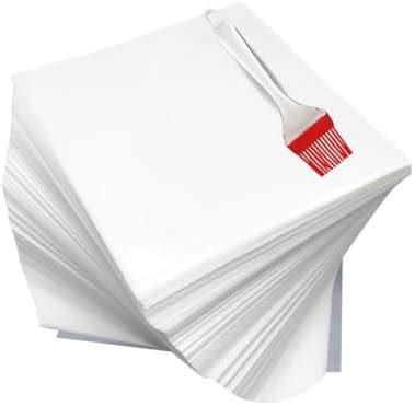 Buy RANUR Butter Paper Sheets and Silicon Brush Non Stick, Grease Proof ...