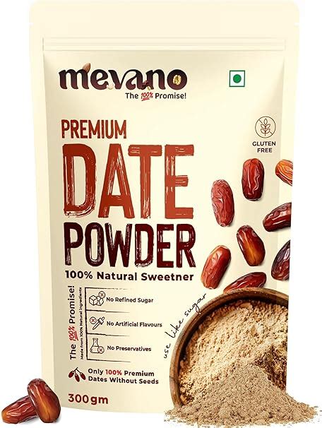 Mevano ARABIAN Date Powder for Kids & Adults, 300g | Natural Sweetener ...