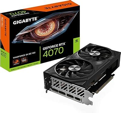 GIGABYTE GeForce RTX 4070 WINDFORCE 2X OC 12G India | Ubuy