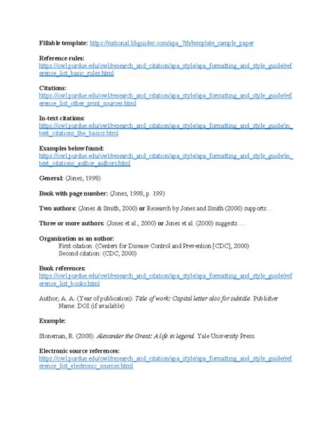 Image result for Example of APA 7 Format