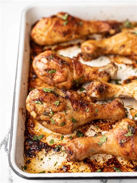 Roasted Chicken Drumsticks One Pan Baked Chicken Drumsticks With