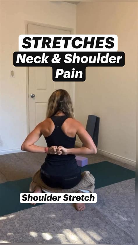Stiff neck and shoulder relief – Artofit