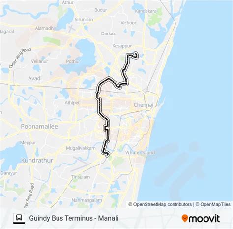 170CE Route: Schedules, Stops & Maps - Guindy Bus Terminus (Updated)