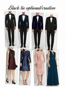 Black Tie Optional by Black Tie Optional Creative Dress Code Summer Black Tie Optional