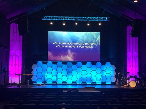 Church Stage Set Design Ideas Great Acoustics Church Stage Design