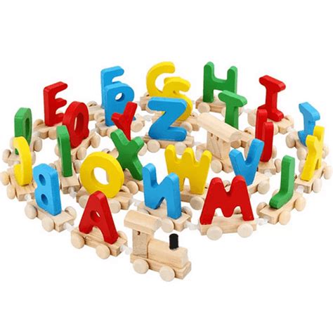 Wooden Alphabet Train - EKT2156 – Extrokids