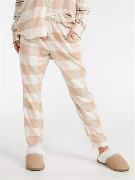 Caramel Buffalo Bamboo Flannelette Tapered Pj Pant Multi - Peter ...
