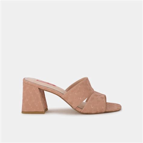 BATA BLOCK HEEL MULES FOR WOMEN