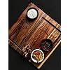 Buy Wood Chop | Acacia Wood | Cheese Platter/Serving Platter ...